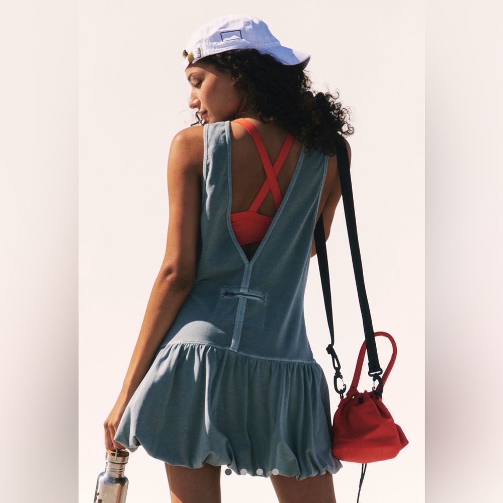Free People Movement Hot Shot Bubble Set in Summer Storm Blue